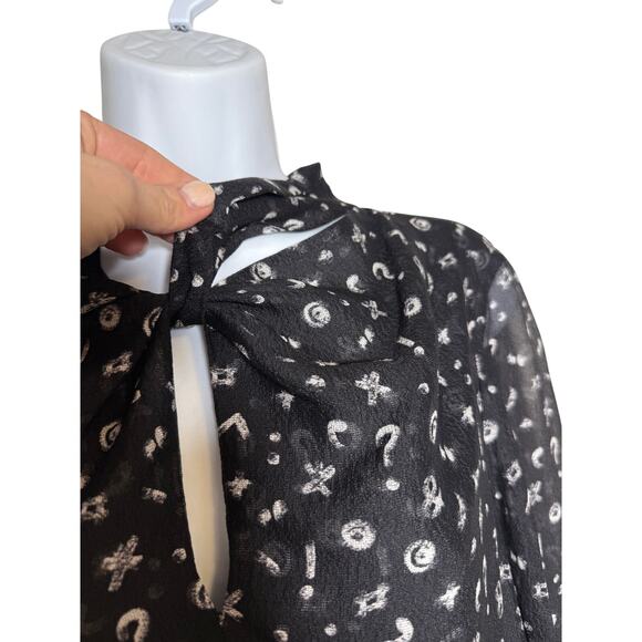 NWT Maison Common Silk Blouse Sz. 40 (US 8) - Picture 2 of 16